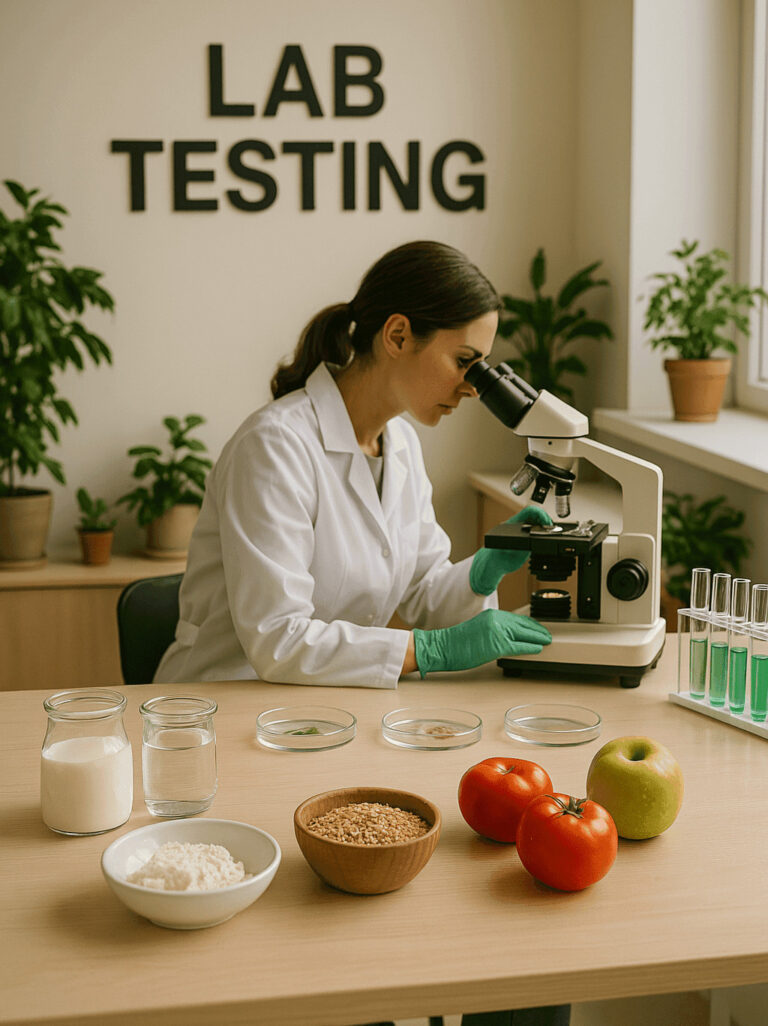 Food testing in an lab testing services,NABL accredited food testing lab,FSSAI approved food testing lab