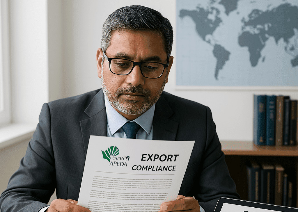 Export compliance consultancy for FSSAI export license