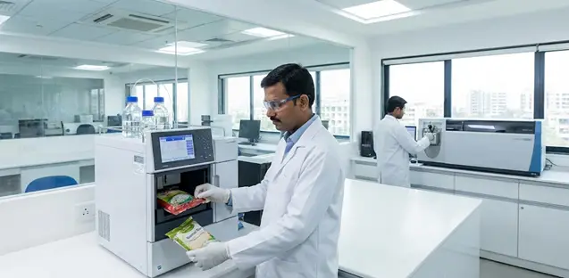NABL accredited nutritional testing lab for FSSAI labeling
